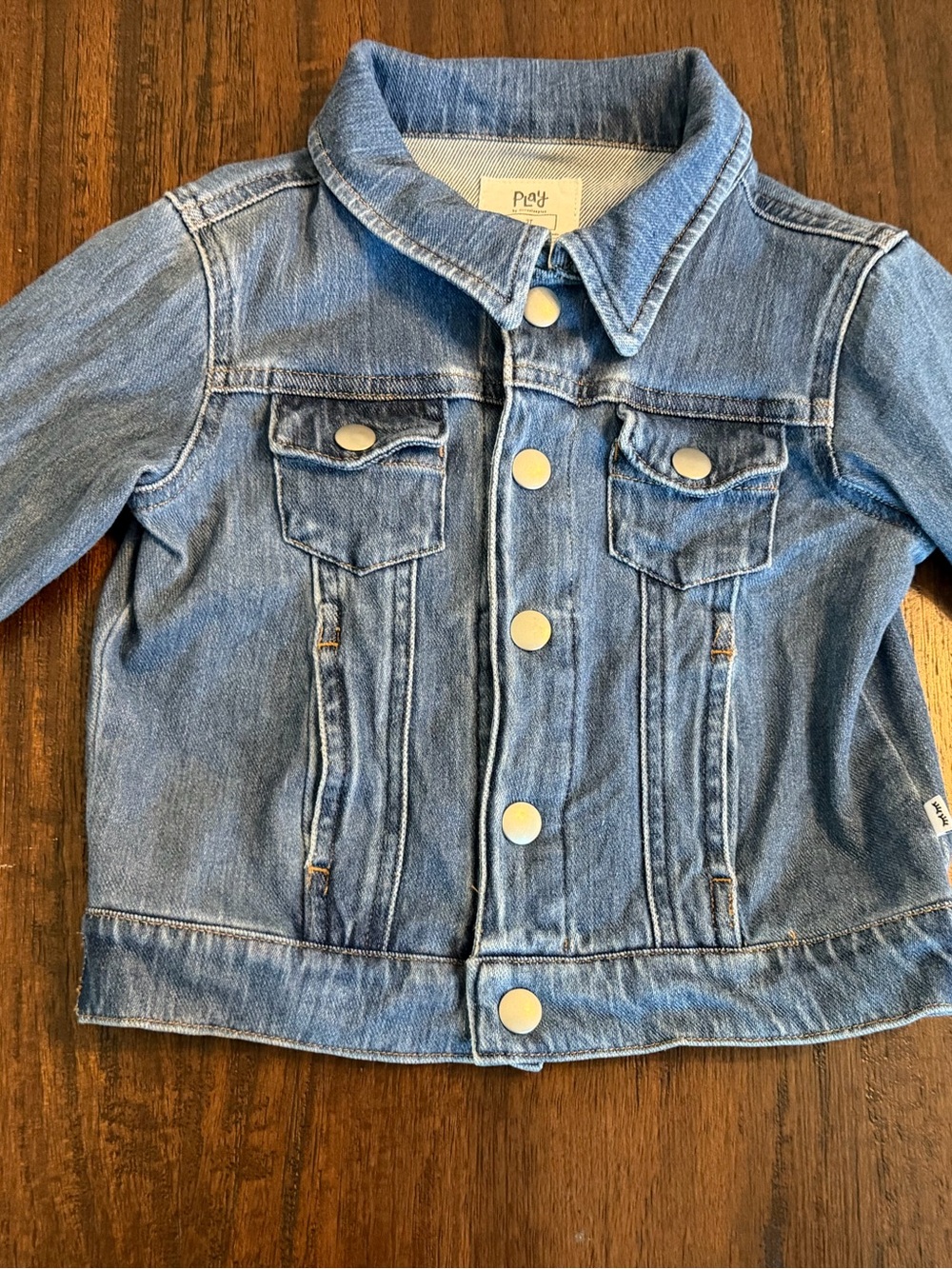 Little Sleepies Midwash Blue Denim Jacket 2T